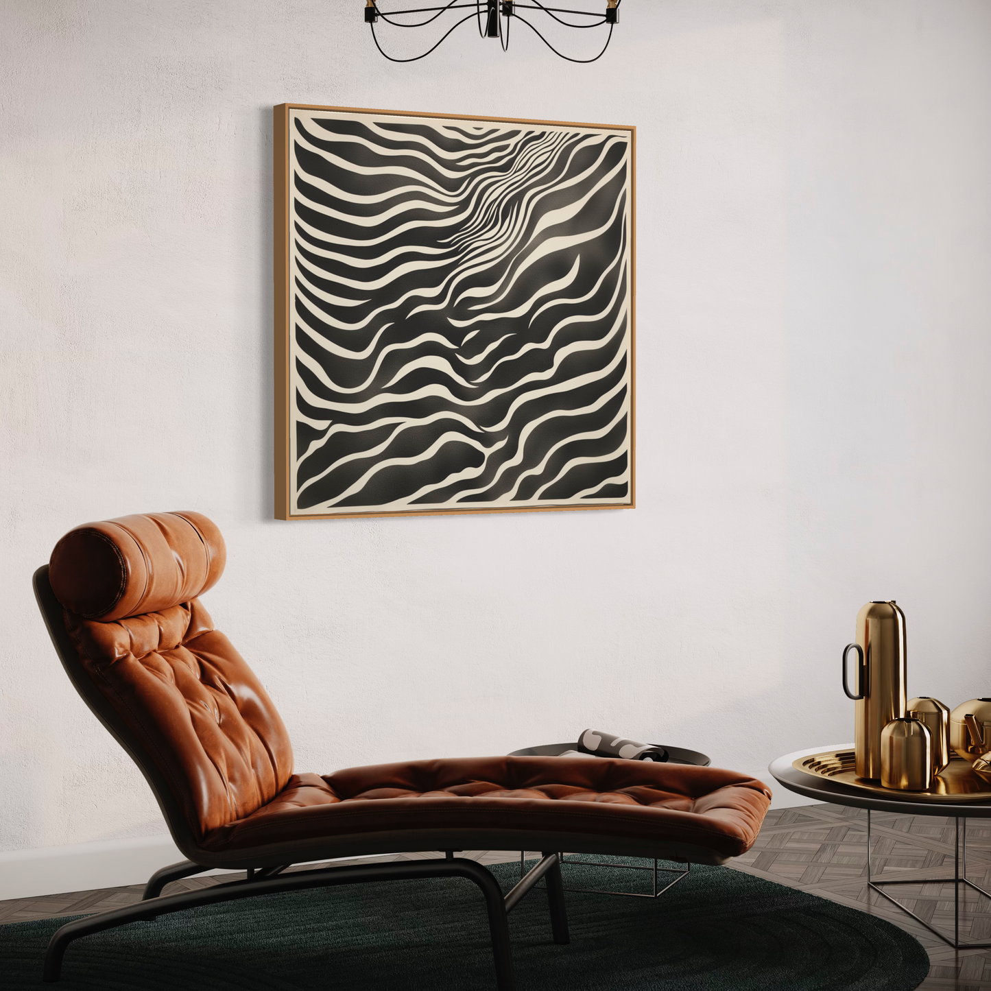 Black and White Motion Artwork