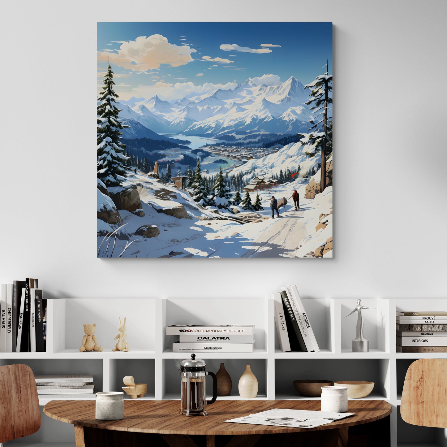 Whistler Wonderland: Canadian Street Scenery