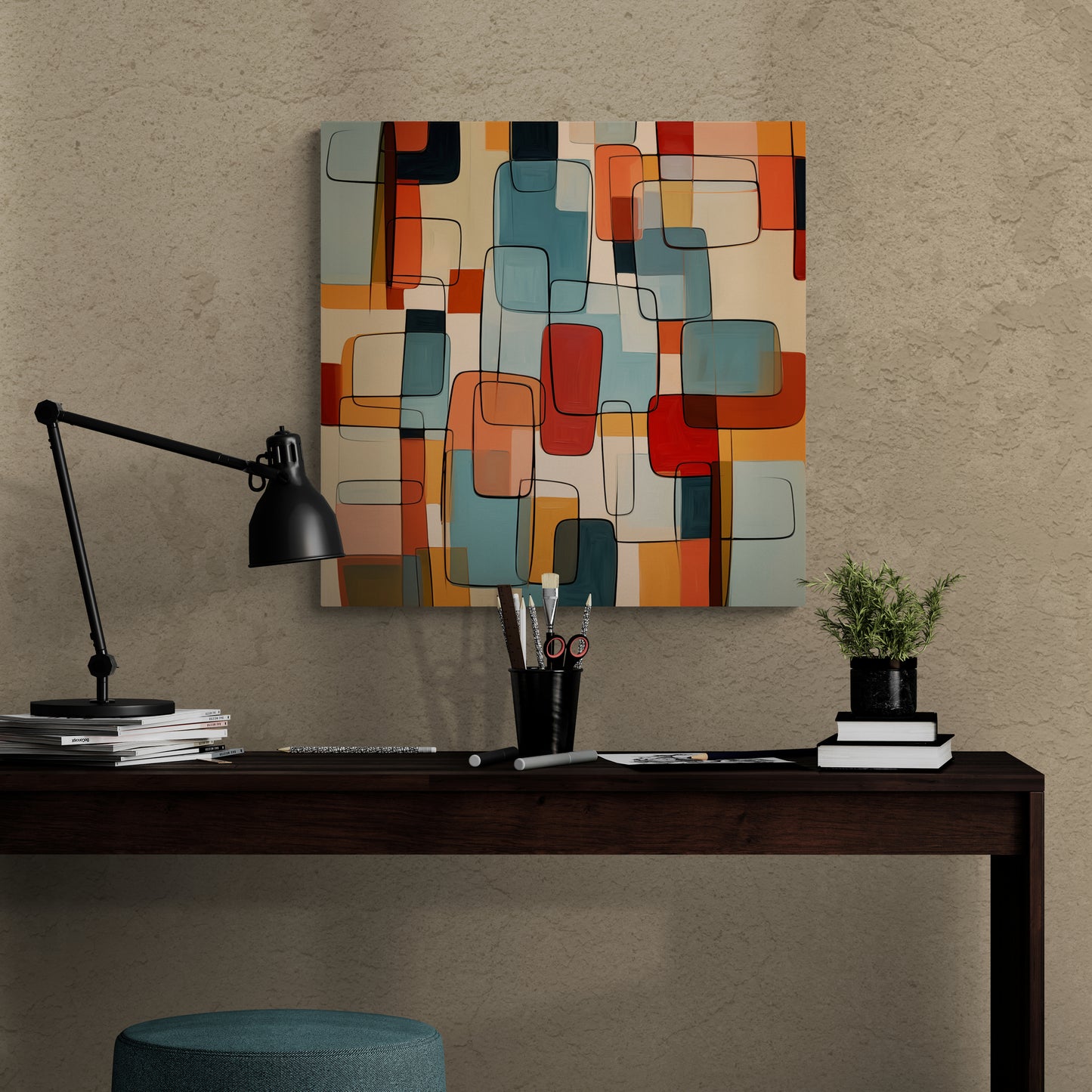 Mid-Century Square Symphony