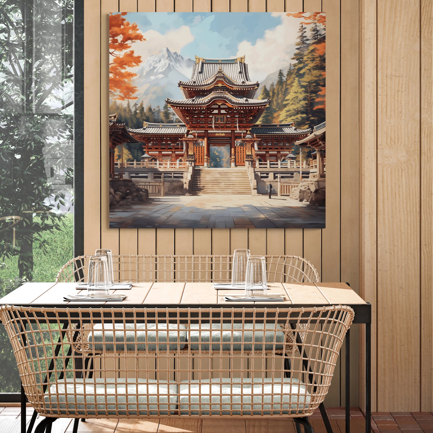 Sacred Serenity: Nikko Toshogu Shrine Canvas