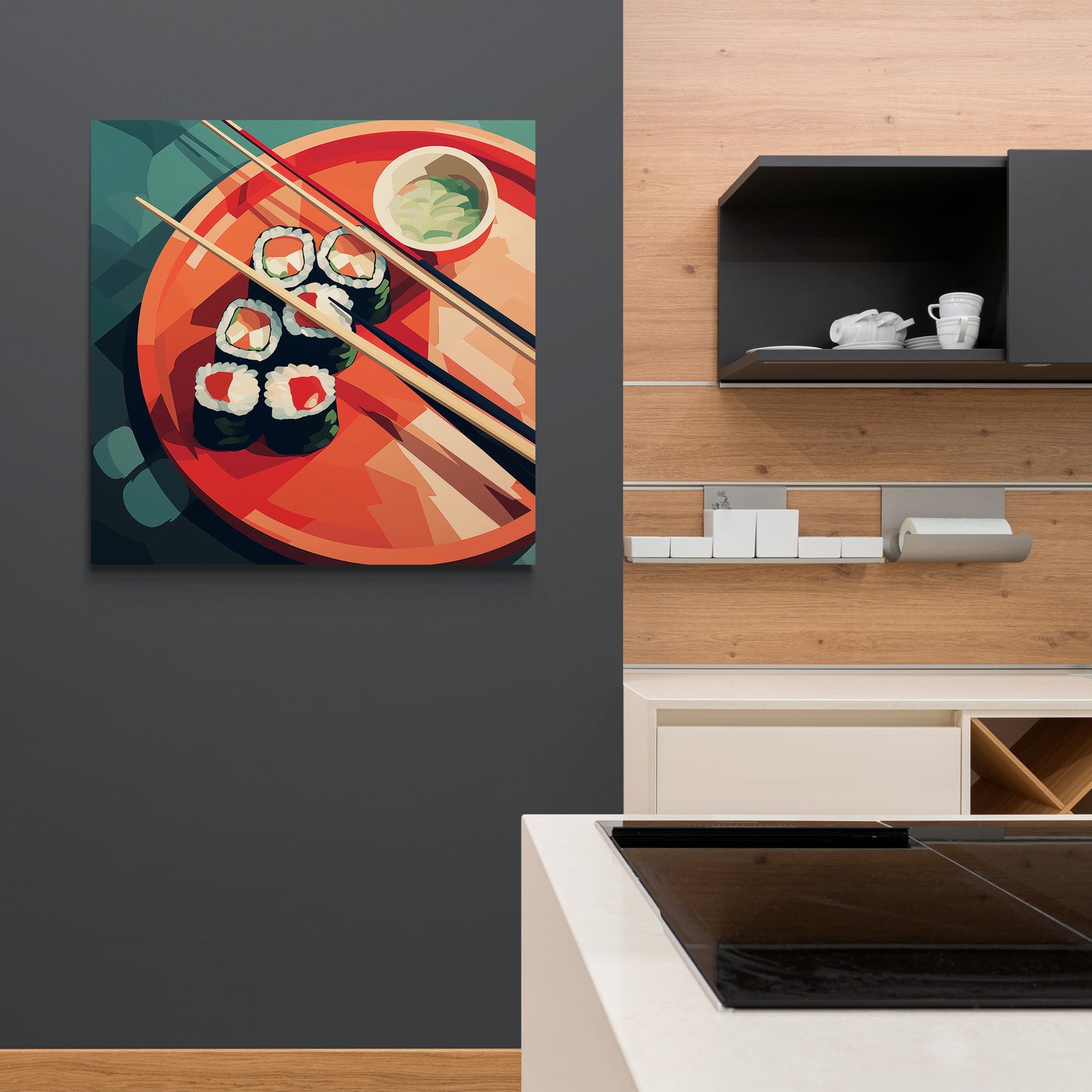 Sushi Wall Art - Framed Display
