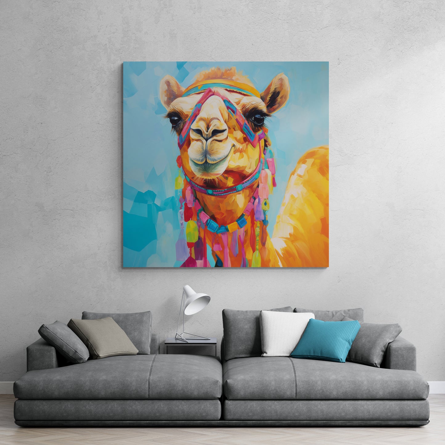 Wall Art for Minimalist Decor - Room Setting