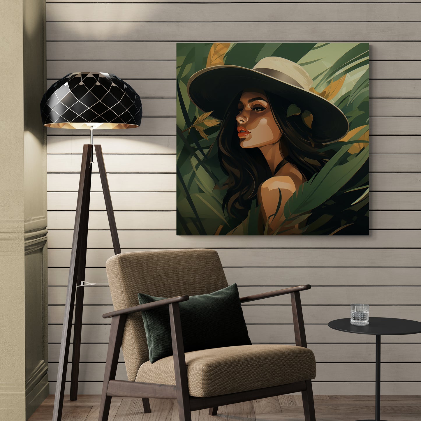 Tropical Chic: Stylish Oasis