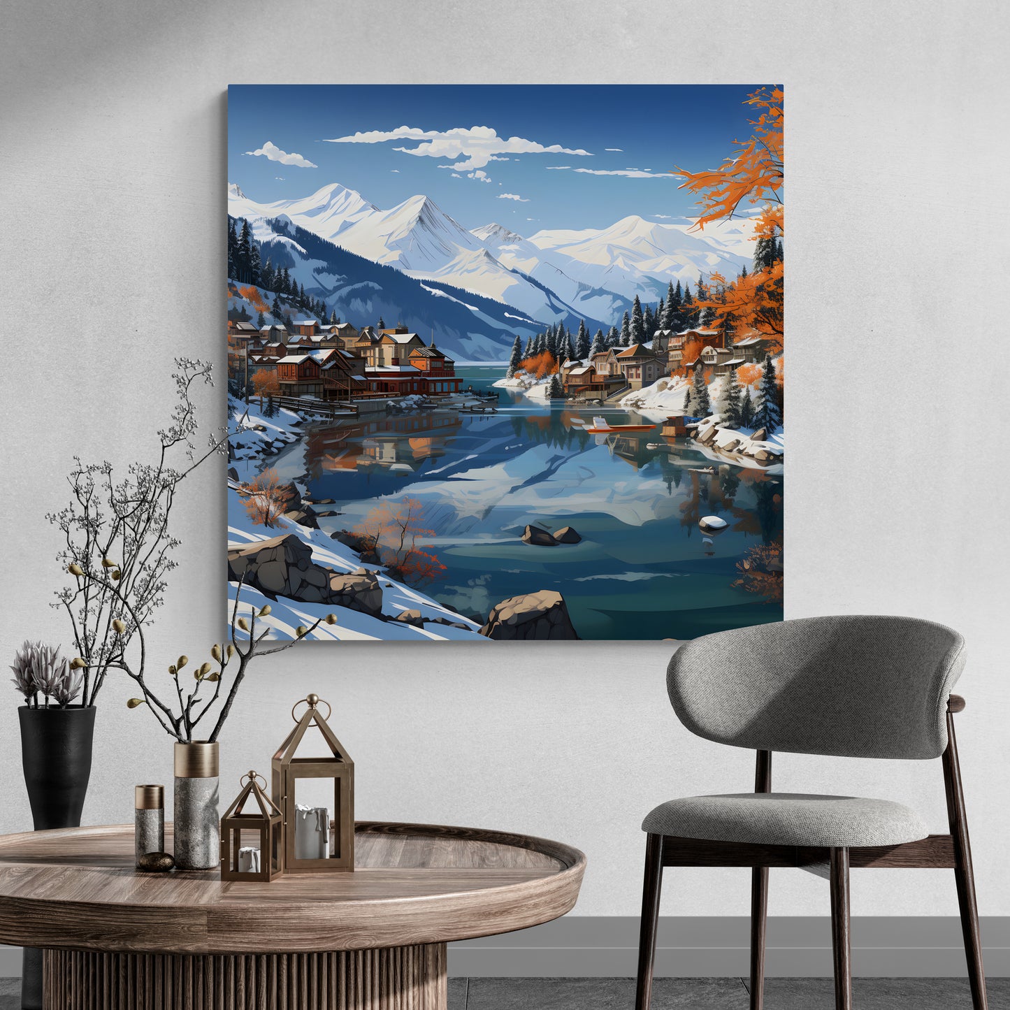 Whistler Dreamscape: Panoramic Portrait