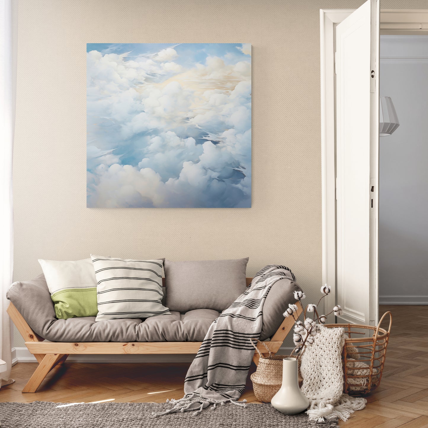 Nimbus Over Earth: A Hazy Reverie