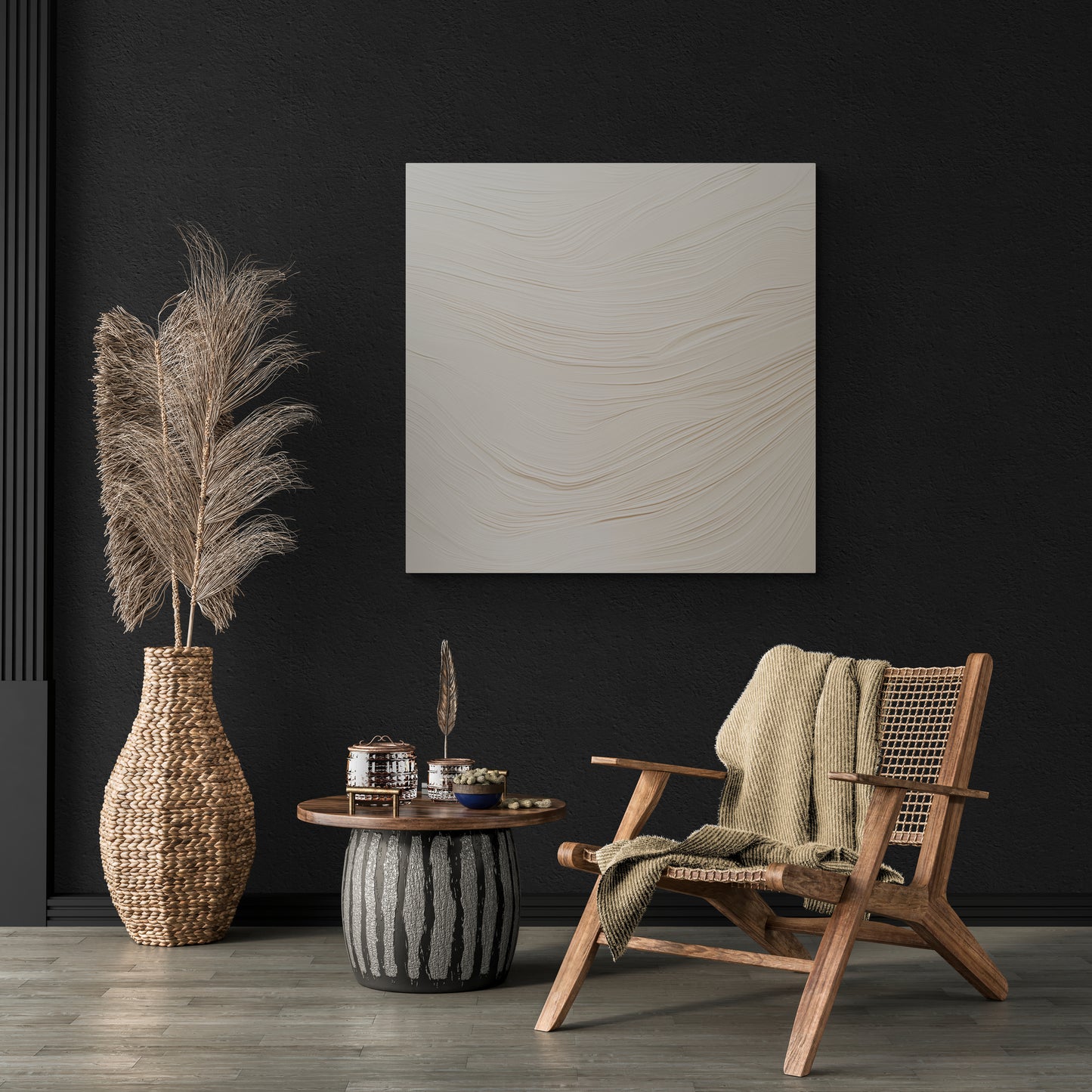 Beige Wall Art - Room Setting