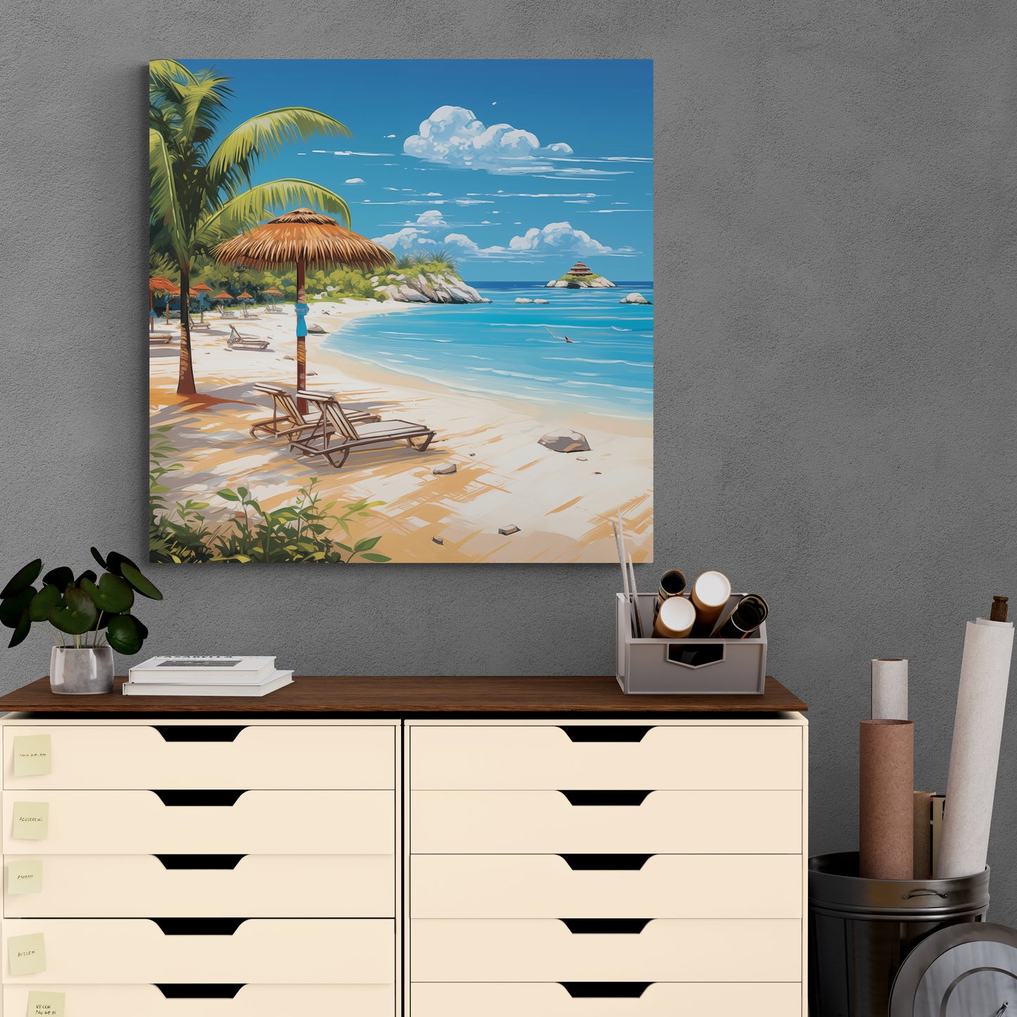 Tropical Paradise Canvas: Cancún & Riviera Maya