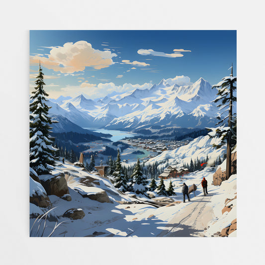 Whistler Wonderland: Canadian Street Scenery
