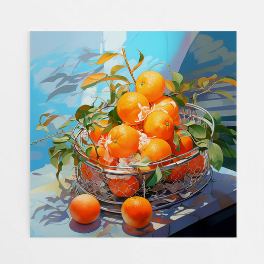 Basket of Sunshine Canvas - Front View