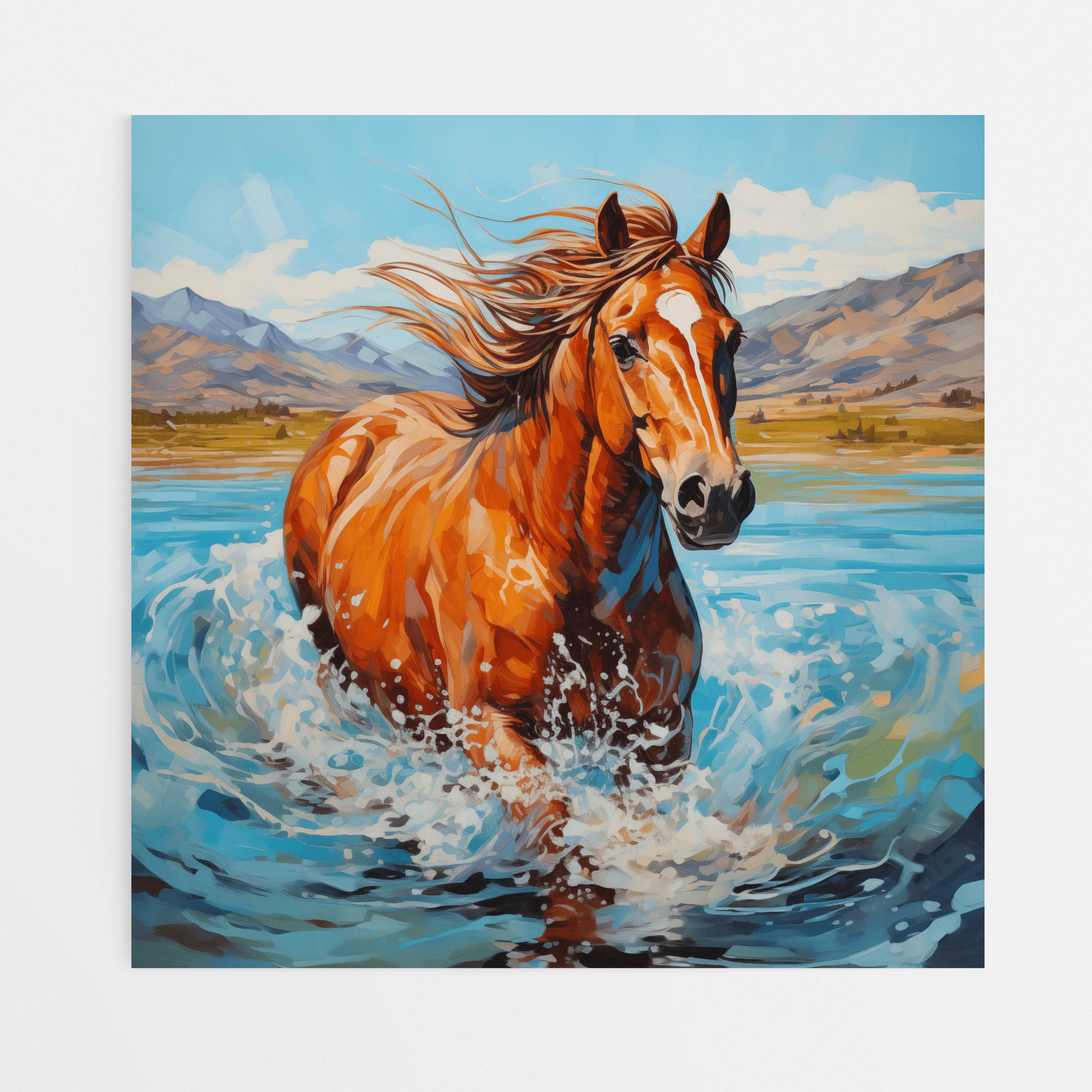 Western Grace Canvas Art - Front View