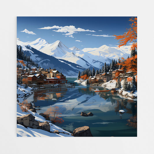 Whistler Dreamscape: Panoramic Portrait