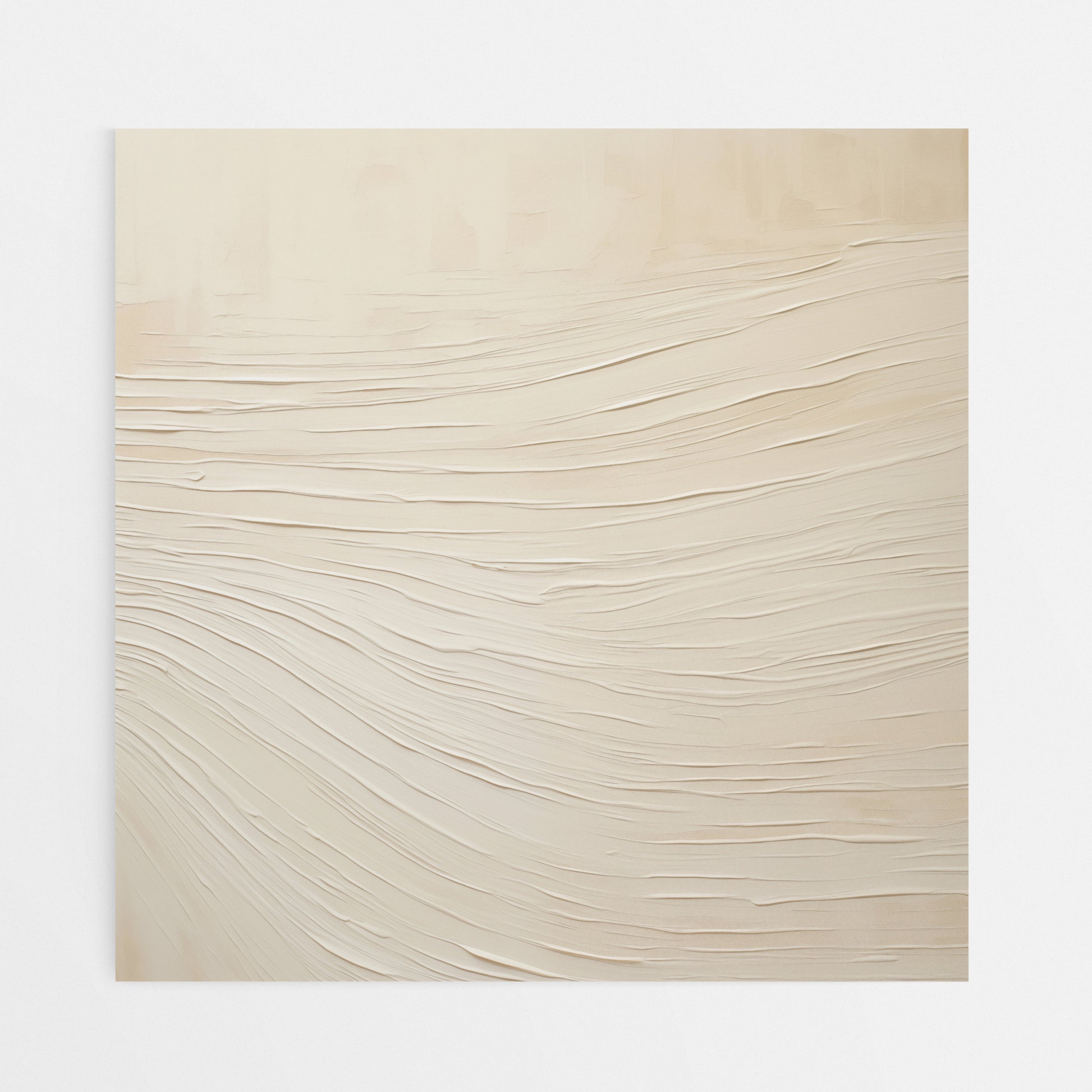 Minimalist Beige Canvas - Tonal Harmony