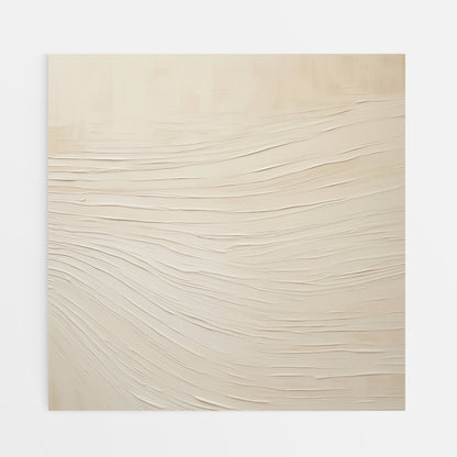 Minimalist Beige Canvas - Tonal Harmony
