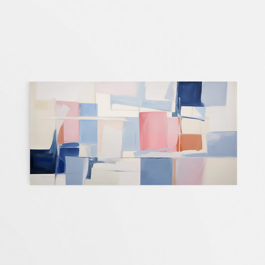  Abstract  Canvas Wall Art - Front View