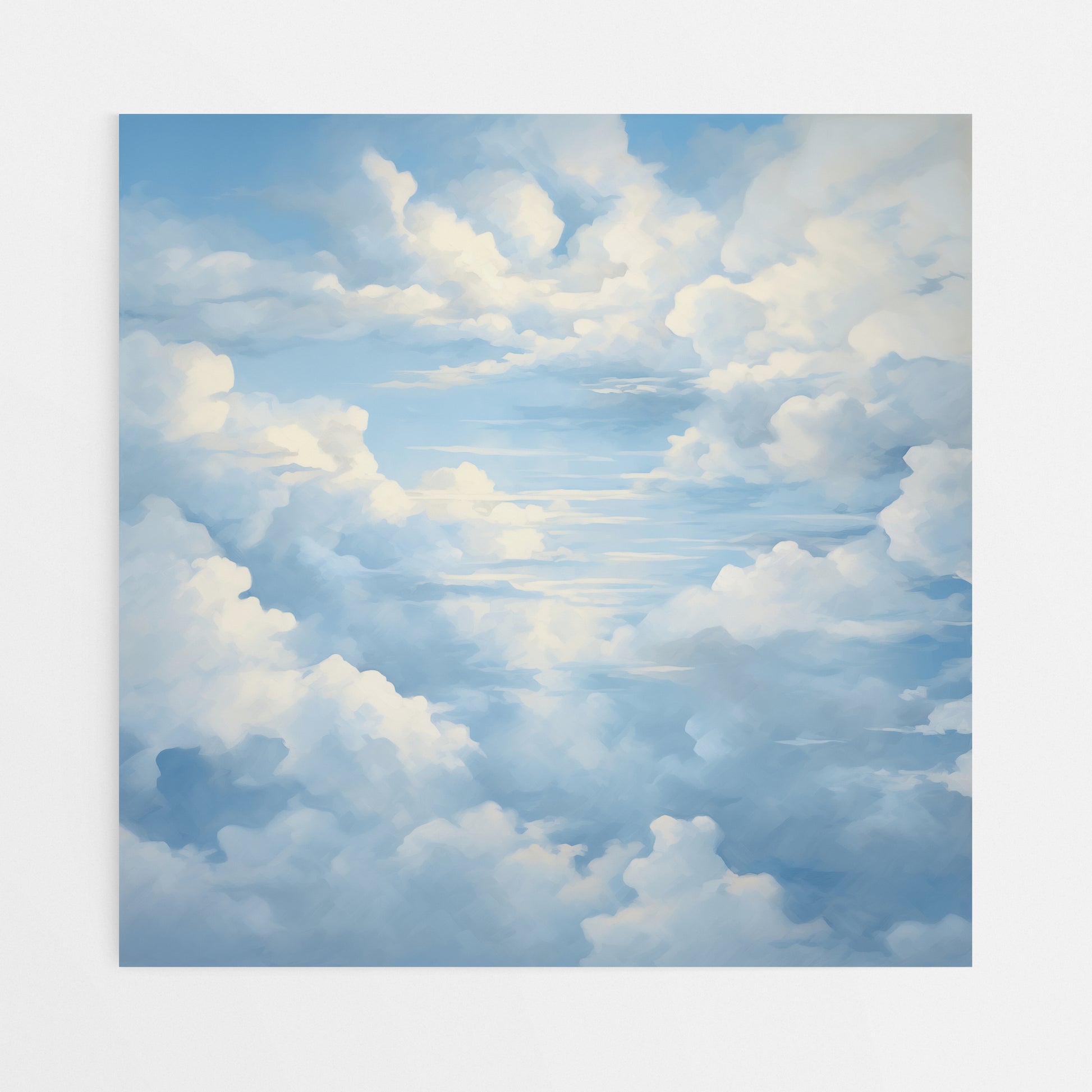 Sky Canvas Wall Art - Front View