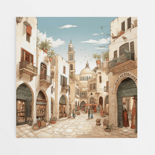 Medina  Canvas Wall Art