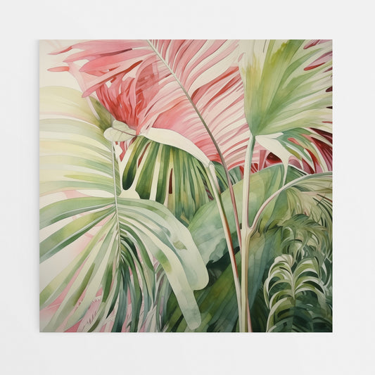 Ethereal Palm: Minimalist Harmony