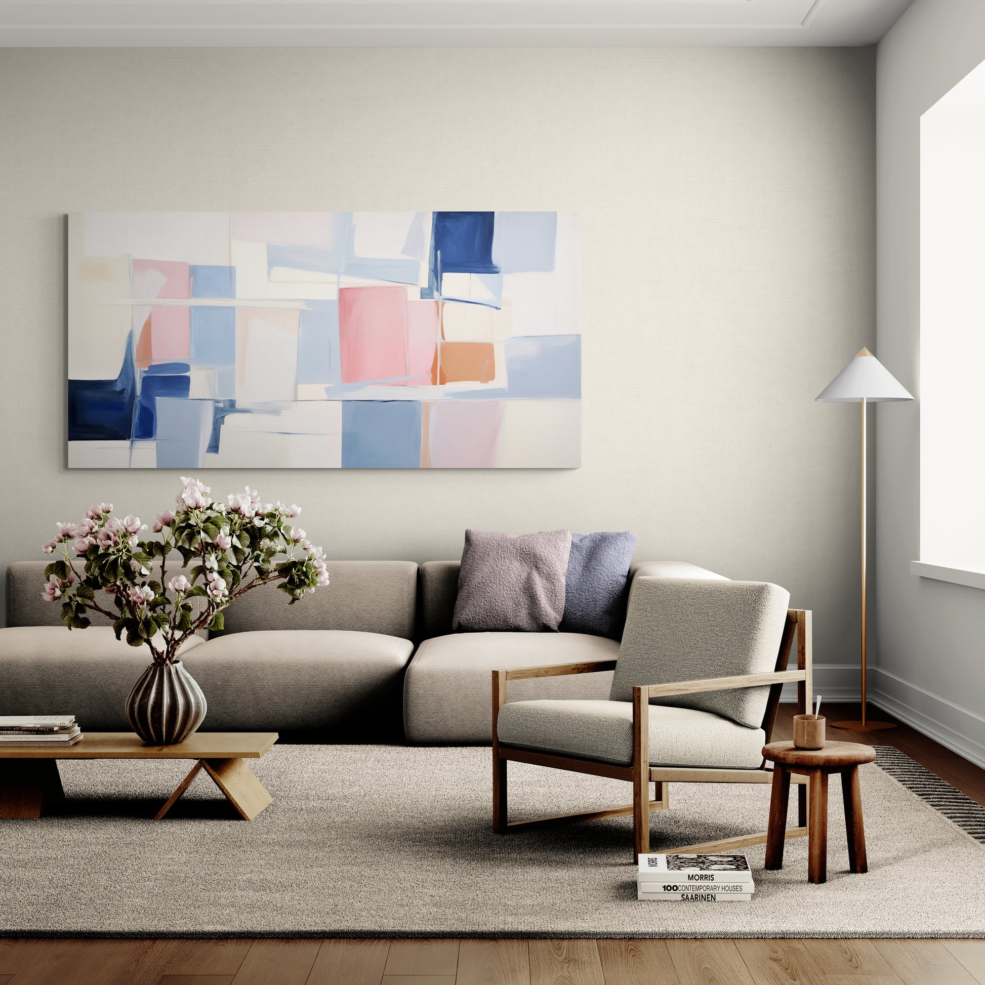 Fine Art for Elegant Decor - Room Setting