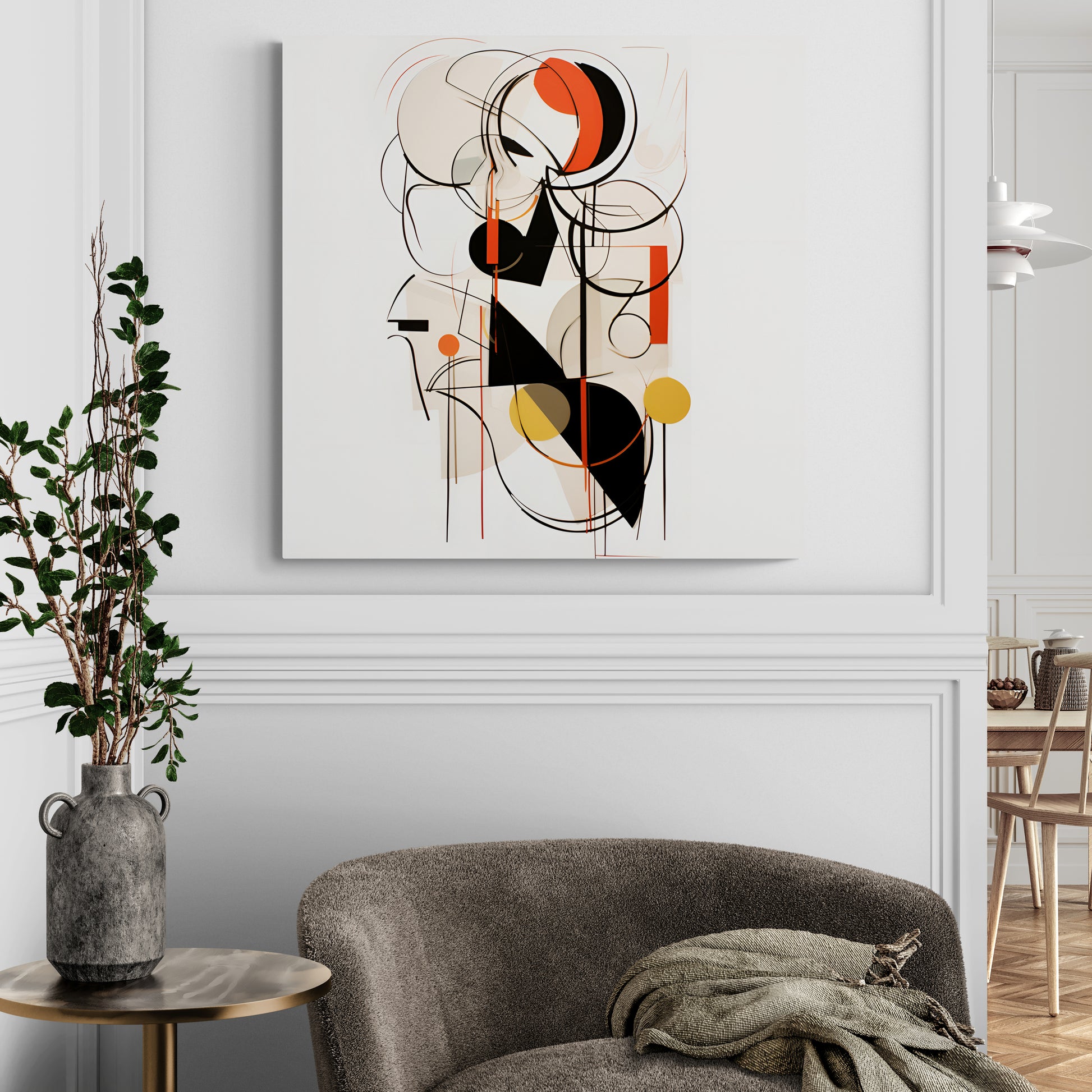 Elegant Abstract Art - Wall Installation