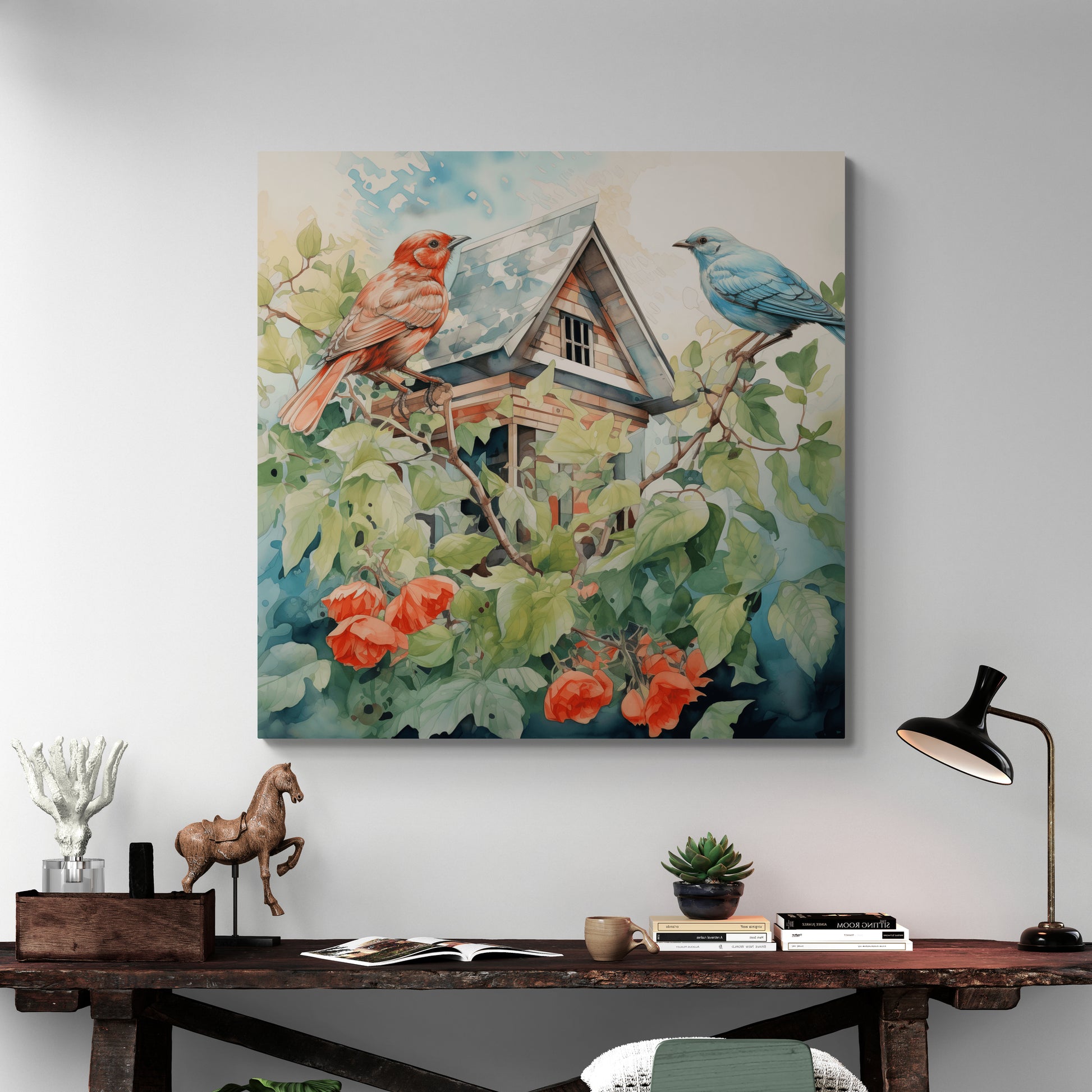 Birds Art for Modern Decor